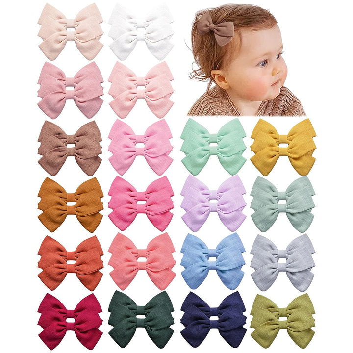 40 Pack Baby Girls Hair Clips