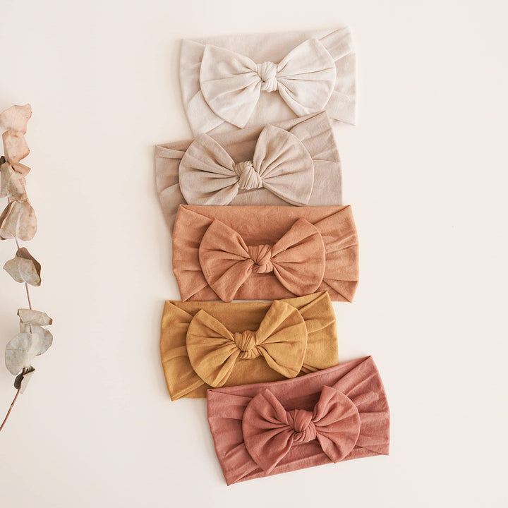 Prohouse 20 Pcs Baby Girl Bows and Headbands, Elastics Nylon Hairbands - Guanban-20Se-New - image 5