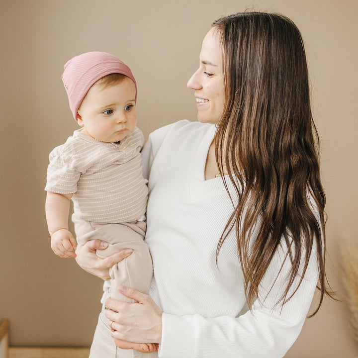 Konssy 6 Pack Baby Beanie Hats for Newborn Infant Girls Boys, 6-24 Months - Yuanmao-3Dai-Xin - image 6