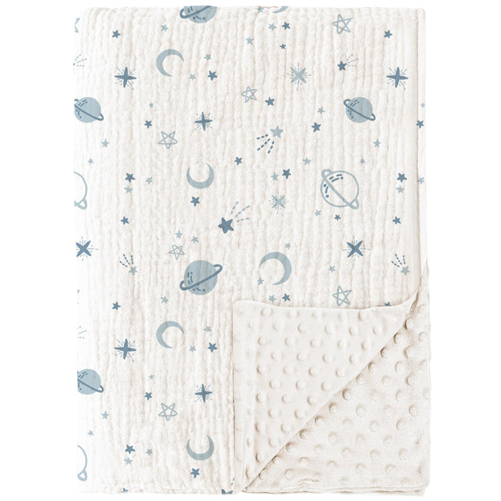 Konssy Soft Muslin Baby Blanket for Unisex Boys & Girls, 30 x 40 Inch - DoudouTan-Xiaoyuzhou-New - image 1
