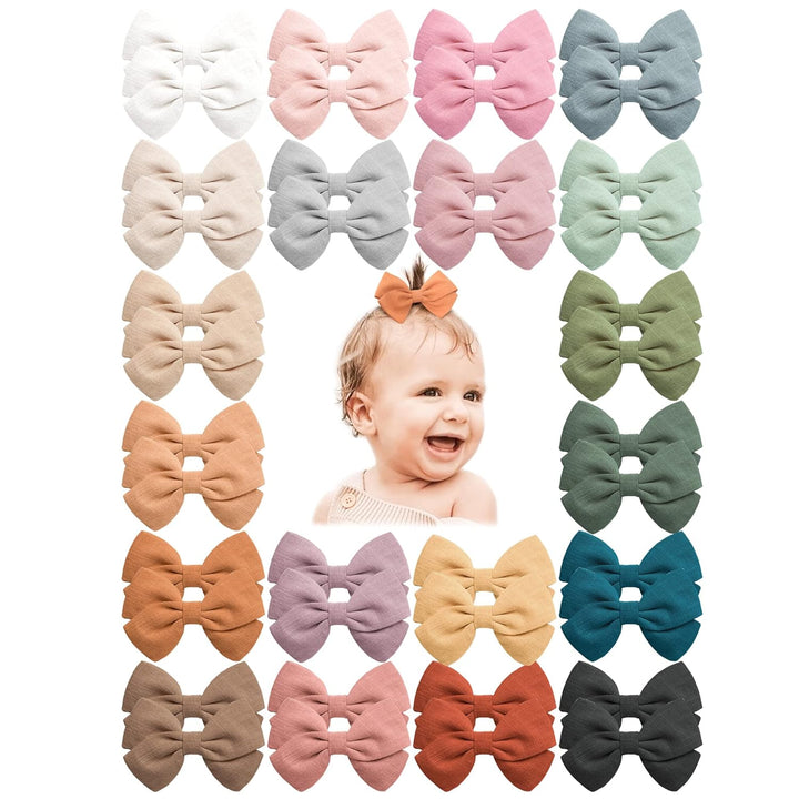 40 Pack Baby Girls Hair Clips