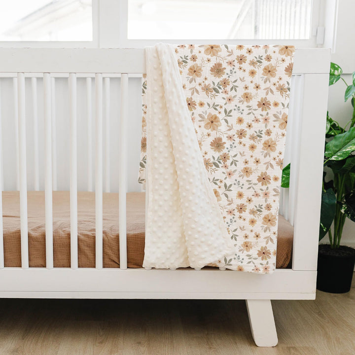 Konssy Soft Muslin Baby Blanket for Unisex Boys & Girls, 30 x 40 Inch - Doudou-Tan-Baihuahui-New - image 5