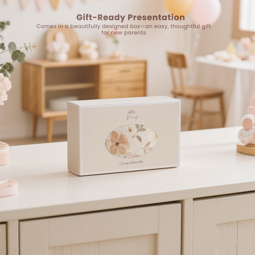 Konssy Muslin Baby Blankets for Girls Boys