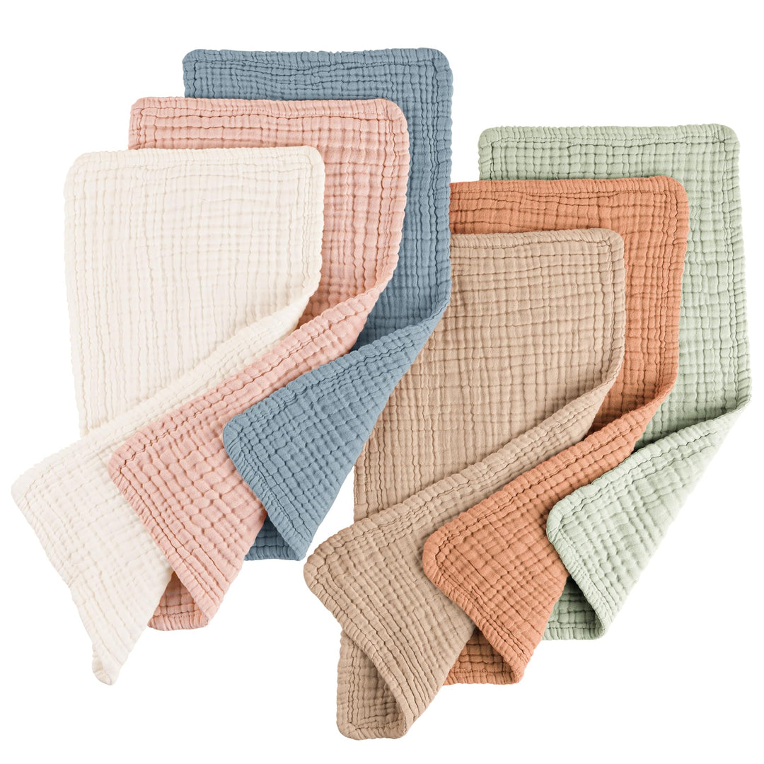 Muslin Baby Burp Cloths Sets