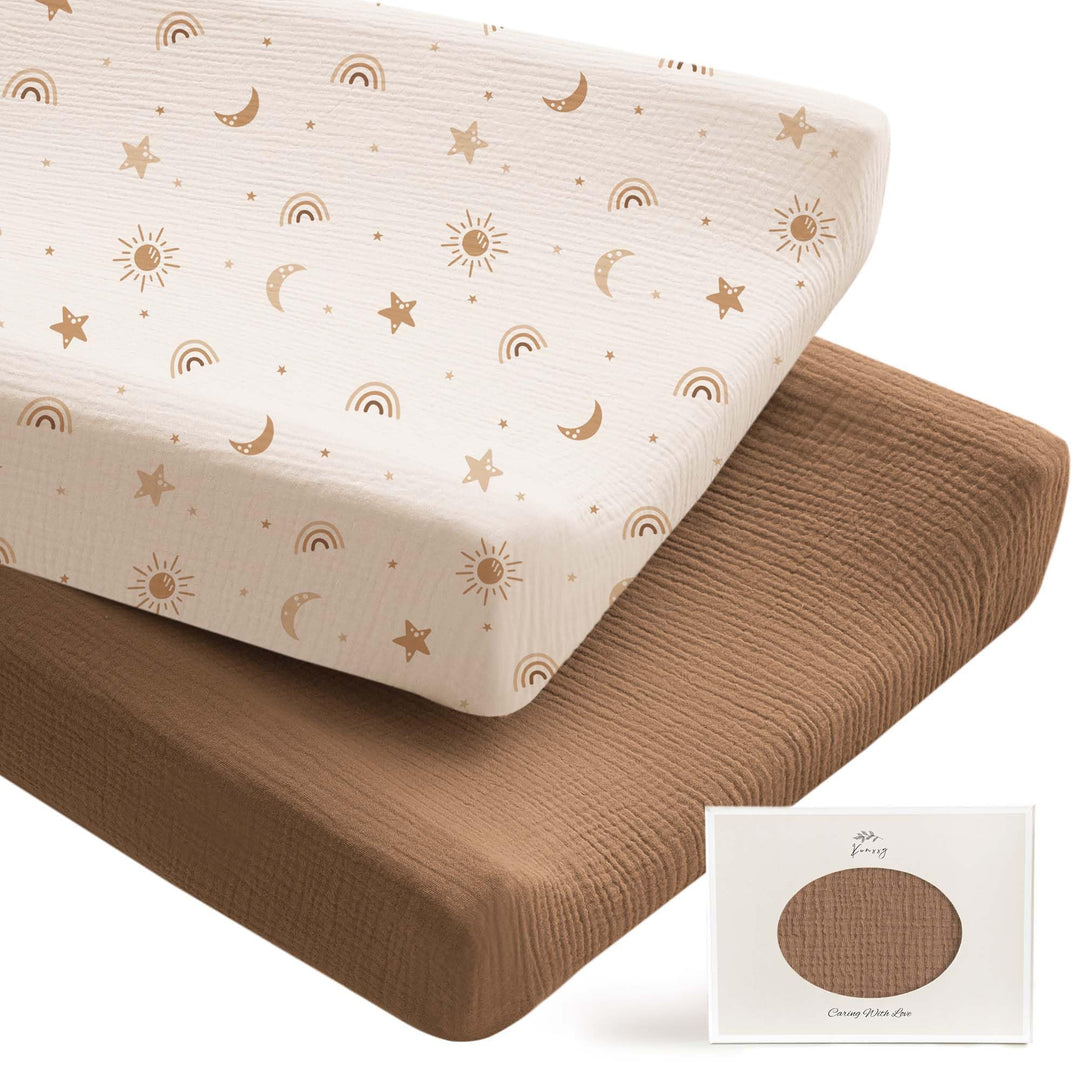 Muslin Changing Pad Cover 2 Pack