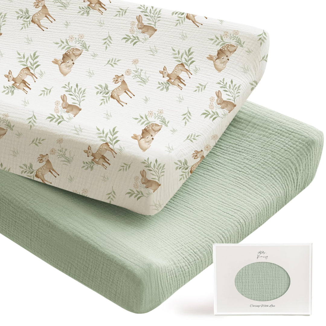 Muslin Changing Pad Cover 2 Pack