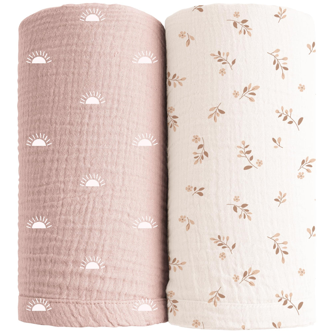 Swaddle Blankets 2 Pack