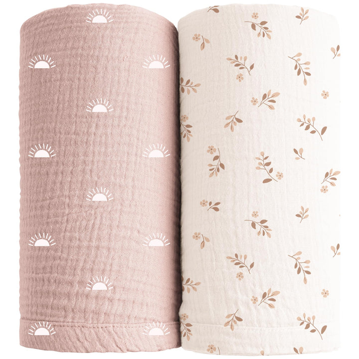 Swaddle Blankets 2 Pack