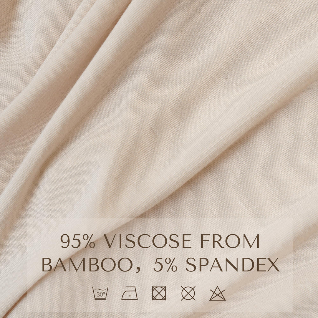 Konssy Rayon Made from Bamboo Nursing Cover for Breastfeeding Buttery Soft, Breathable & Stretchy, Wearable Nursing Poncho, Multi-Use Car Seat Canopy, 360° Full Privacy
