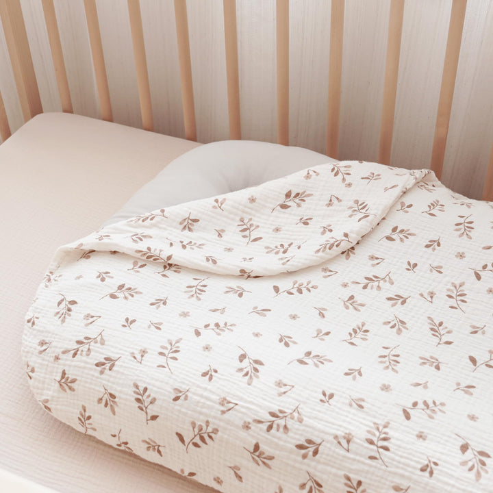 Konssy 2 Pack Muslin Baby Lounger Covers, Covers Only, 30.7" x 20" 100% Cotton, Soft & Breathable, Baby Nest Slipcover, Envelope Closure, Pre-Washed for Lasting Fit