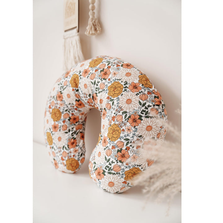 Konssy 2 Pack Nursing Pillow Covers, Soft Stretchy Cover for Breastfeeding Covers Only, Milk Silk Fabric, Breathable & Machine Washable, Slipcovers for Newborn Baby Boy Girl,