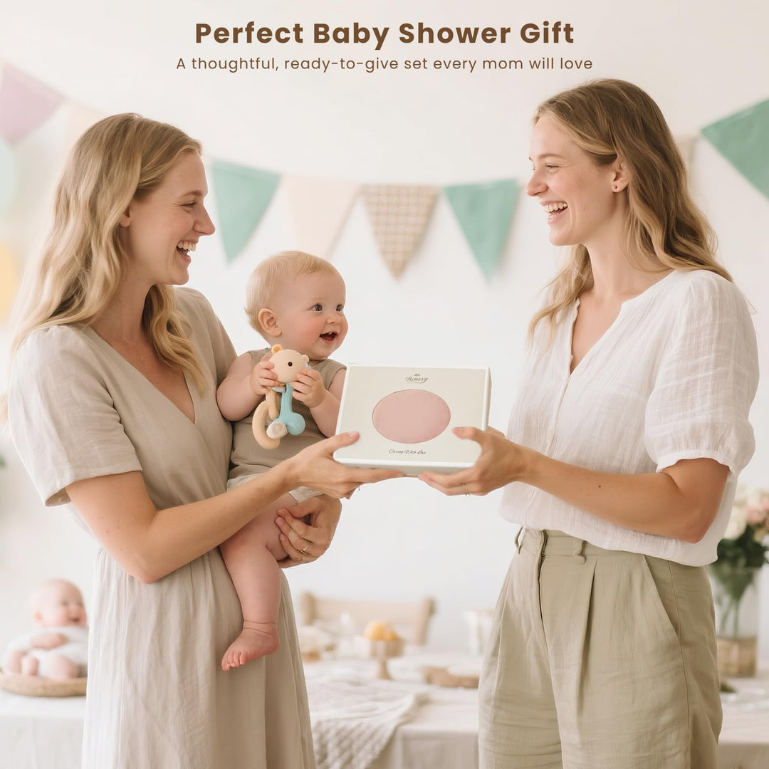 Konssy 3 Pack Stretchy Bassinet Sheets for Baby Girls and Boys, 33"x21" Silky-Soft & Breathable, Bassinet Mattress Sheet, for Baby Delight, Dream on Me, Rectangle Bassinet Sheets